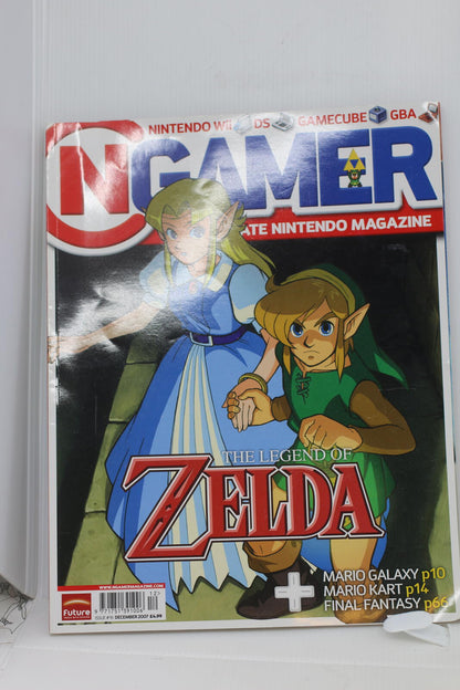 N-Gamer Magazine December 2007 Issue Featuring The Legend of Zelda
