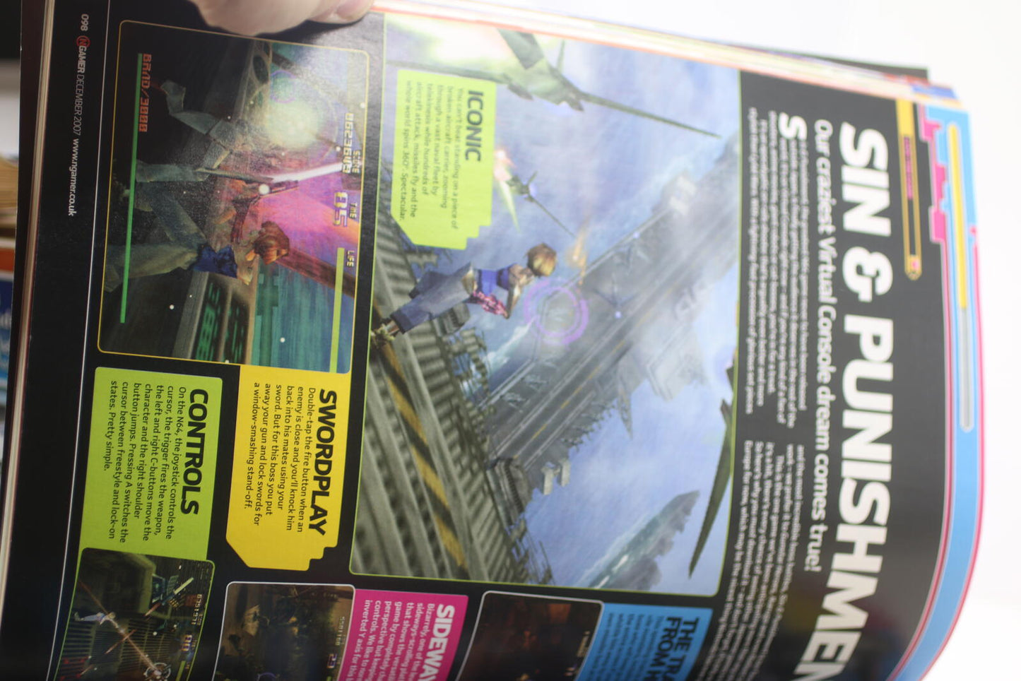 N-Gamer Magazine December 2007 Issue Featuring The Legend of Zelda