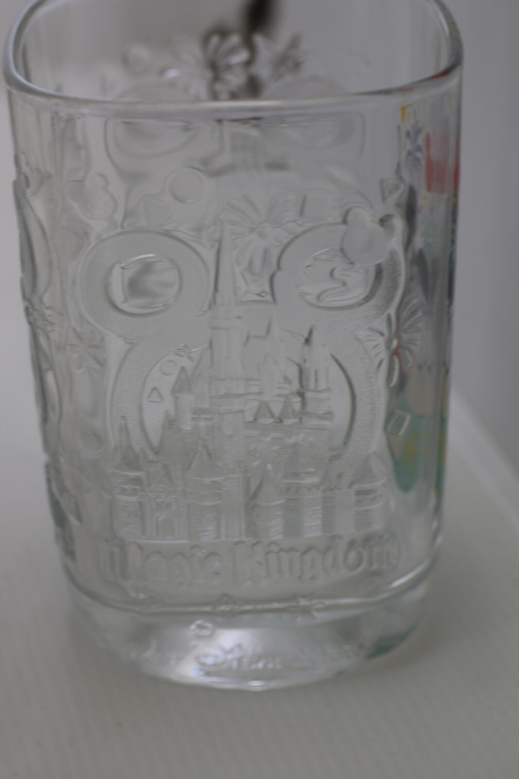 Disney Mickey Mouse 25th Anniversary Commemorative Glass Mc donald's