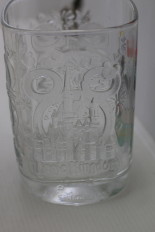 Disney Mickey Mouse 25th Anniversary Commemorative Glass Mc donald's