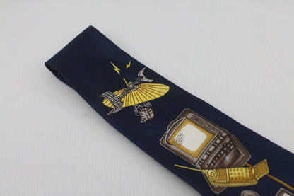 100% Polyester  made in korea exporter by Sang ho tie technology logo