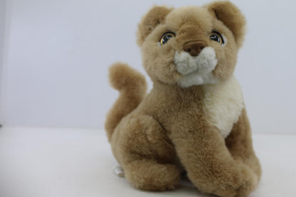 cub lion kid cat kitten vintage purring sound plush toy rare to find
