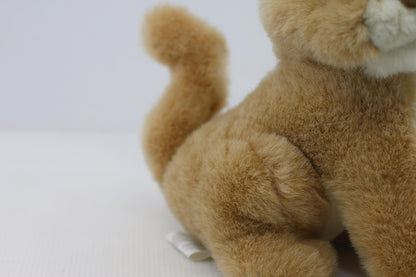 cub lion kid cat kitten vintage purring sound plush toy rare to find