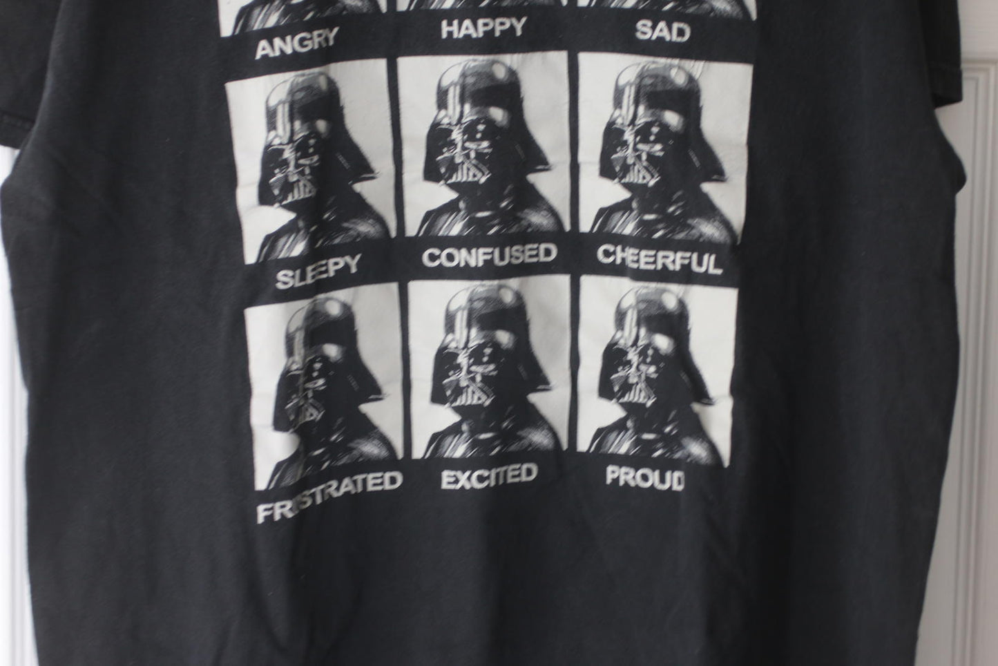 Star wars Expressions of Darth Vader' Graphic T-Shirt SizeXL