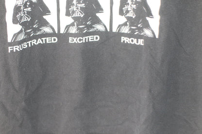 Star wars Expressions of Darth Vader' Graphic T-Shirt SizeXL