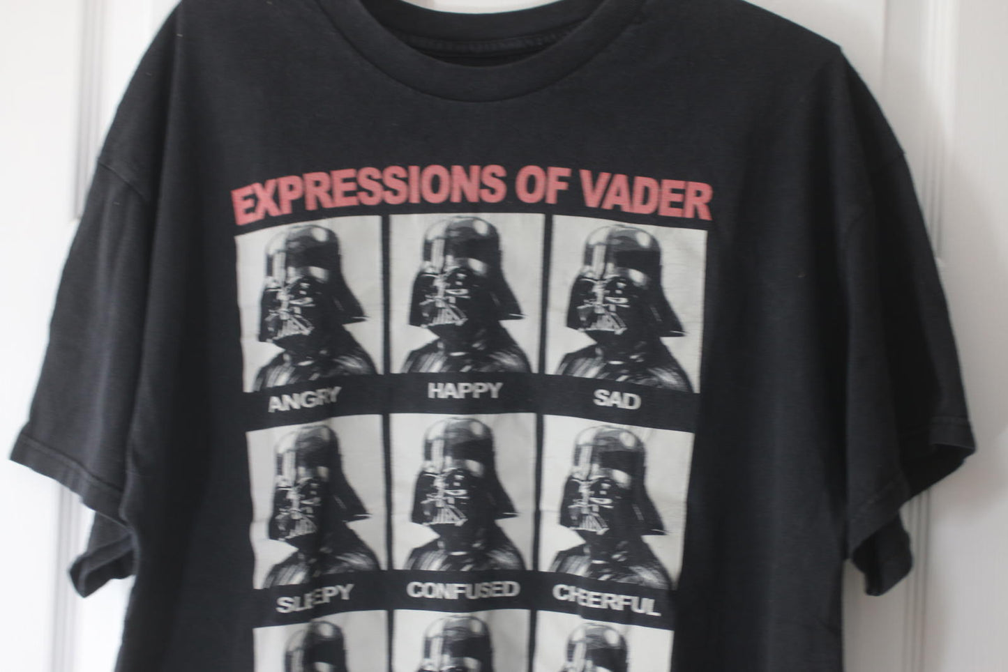 Star wars Expressions of Darth Vader' Graphic T-Shirt SizeXL