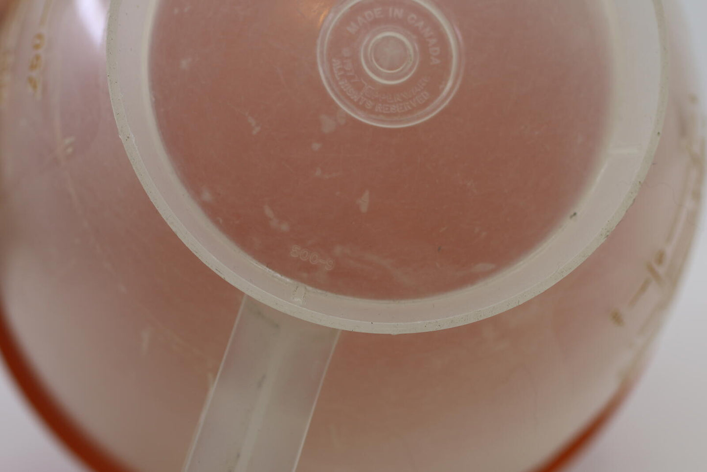 VTG 1977 Tupperware Measuring Bowl Mix N Store 4 Cup 1288-5 With Lid