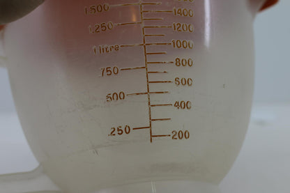 VTG 1977 Tupperware Measuring Bowl Mix N Store 4 Cup 1288-5 With Lid