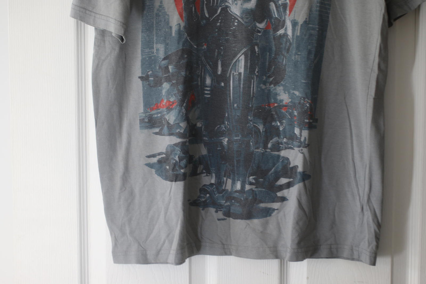 RoboCop Graphic TShirt Gray Movie Artwork Loot Crate Men’s L