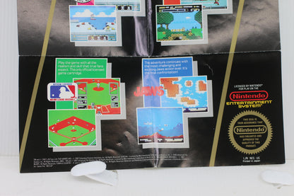 Vintage Nintendo Entertainment System (NES) Interactive Video Games Poster