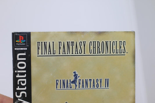Final Fantasy Chronicles Black Label PS1 PlayStation Instruction Manual Only