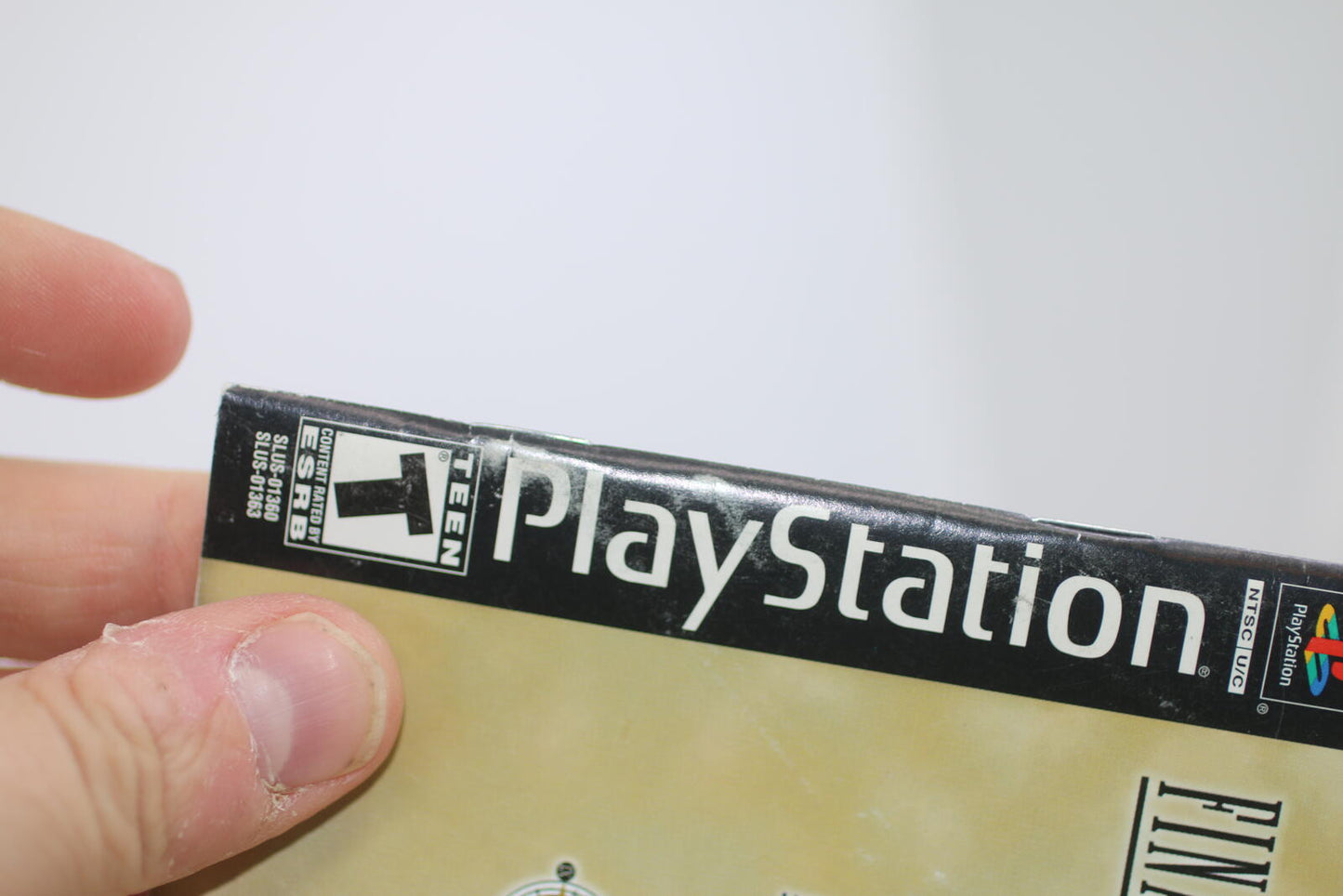 Final Fantasy Chronicles Black Label PS1 PlayStation Instruction Manual Only