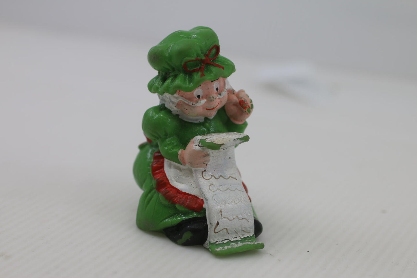 Vintage 1980 W Berrie Christmas Mrs Claus Figure  pvc rare toy