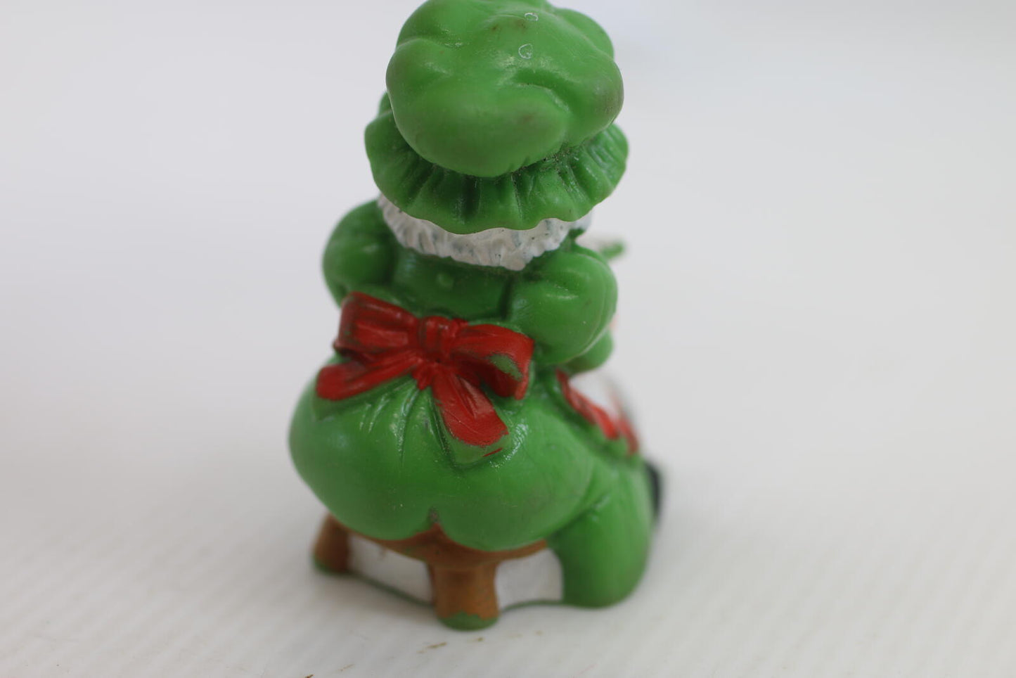 Vintage 1980 W Berrie Christmas Mrs Claus Figure  pvc rare toy