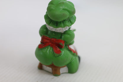 Vintage 1980 W Berrie Christmas Mrs Claus Figure  pvc rare toy
