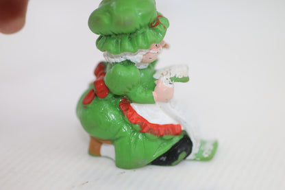 Vintage 1980 W Berrie Christmas Mrs Claus Figure  pvc rare toy