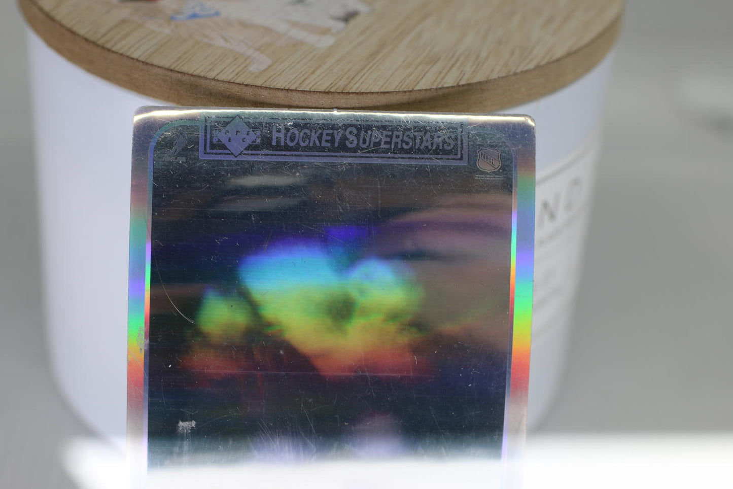 1990 Upper Deck Hockey Superstars Hologram NHL Foil Insert Card compagny