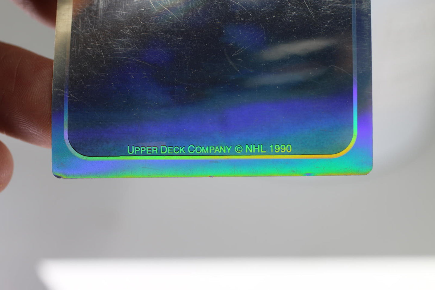 1990 Upper Deck Hockey Superstars Hologram NHL Foil Insert Card compagny