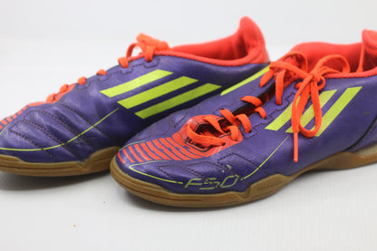 Adidas F50 F10 Turf Futsal Indoor Soccer Sneak US 3 FR35