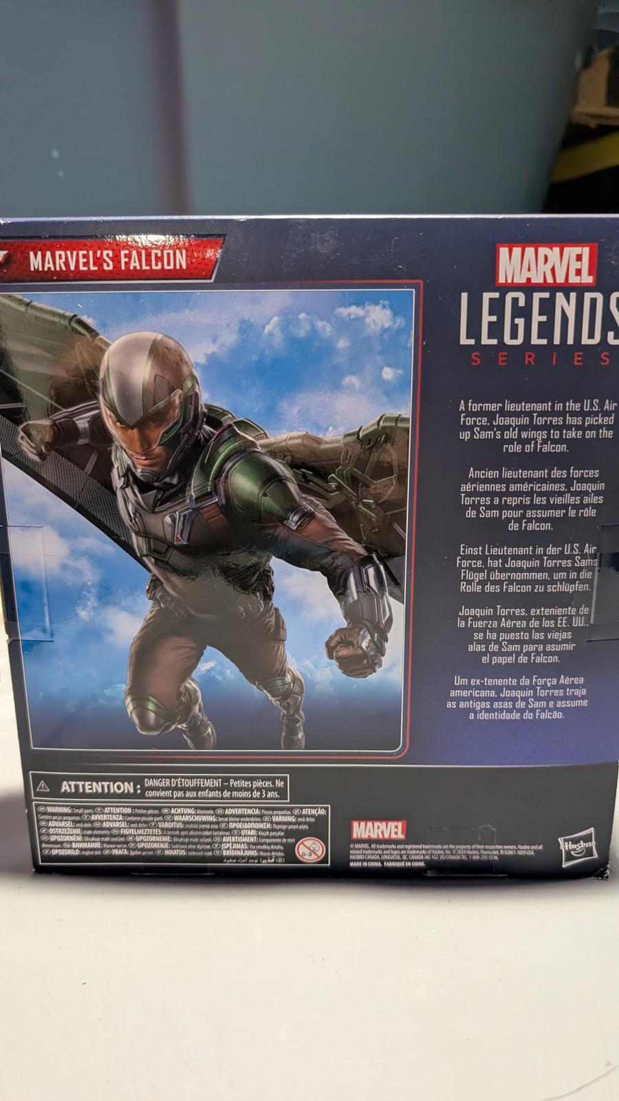 Marvel Legends Captain America Brave New World 6" Figure Deluxe Falcon BNW