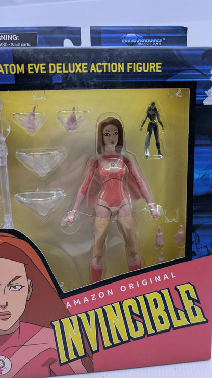 ATOM EVE "INVINCIBLE" DELUXE ACTION FIGURE DIAMOND SELECT TOYS WAVE 2 NEW IN BOX