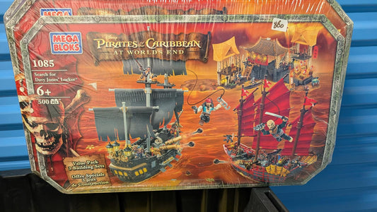 Mega Bloks Pirates of the Caribbean At World's End Building Sets 1064, 1065 1066
