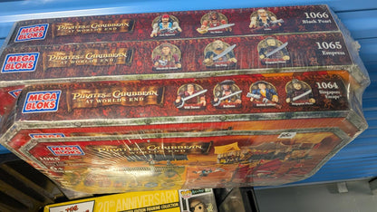 Mega Bloks Pirates of the Caribbean At World's End Building Sets 1064, 1065 1066