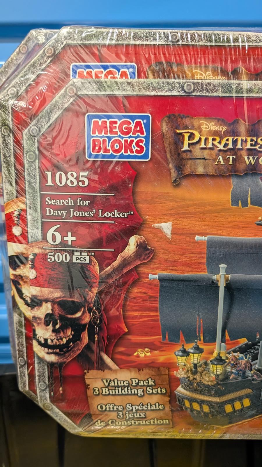 Mega Bloks Pirates of the Caribbean At World's End Building Sets 1064, 1065 1066