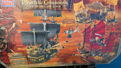 Mega Bloks Pirates of the Caribbean At World's End Building Sets 1064, 1065 1066