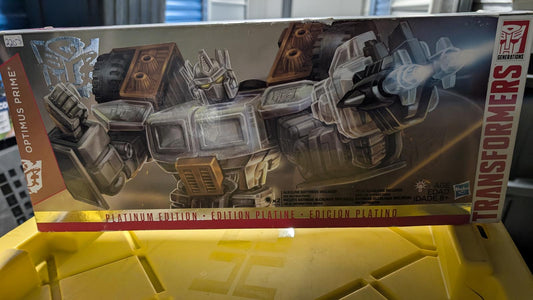 Hasbro Transformers Generations Optimus Prime Platinum Edition Year Of The Goat