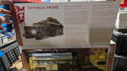Hasbro Transformers Generations Optimus Prime Platinum Edition Year Of The Goat