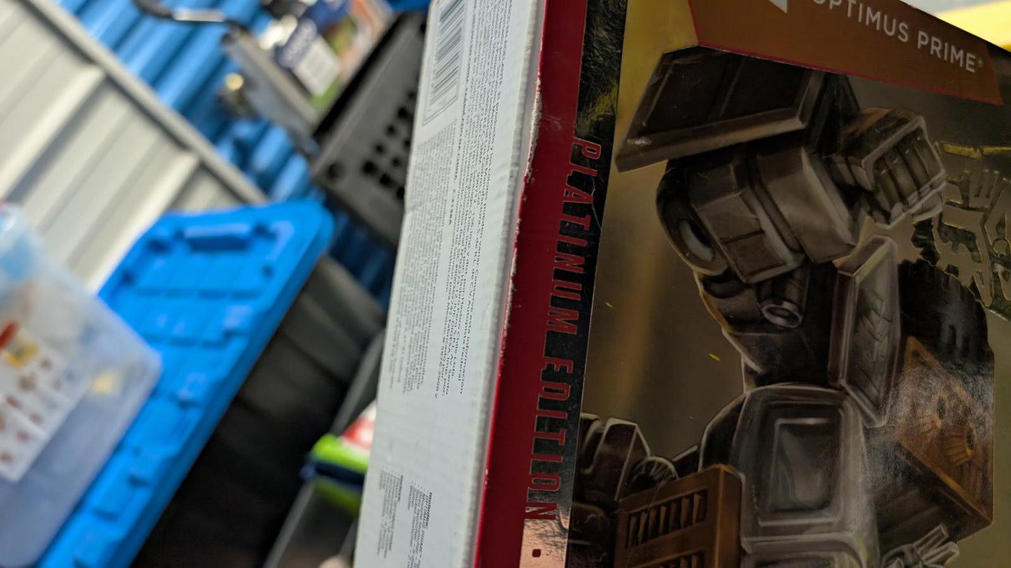 Hasbro Transformers Generations Optimus Prime Platinum Edition Year Of The Goat