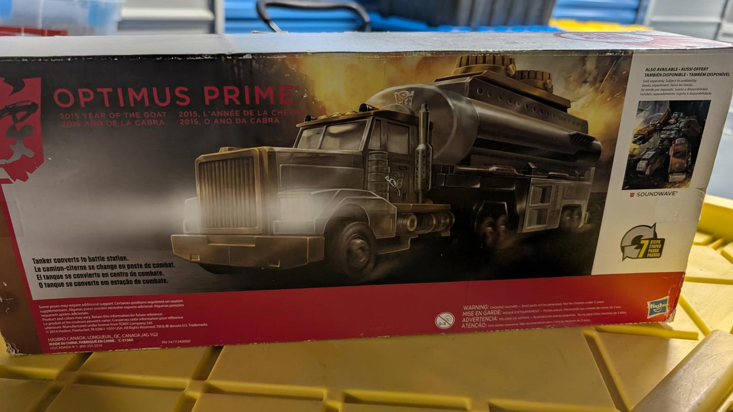 Hasbro Transformers Generations Optimus Prime Platinum Edition Year Of The Goat