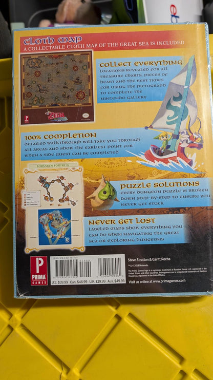 The Legend of Zelda: The Wind Waker HD Strategy Guide Collector's Edition - New!