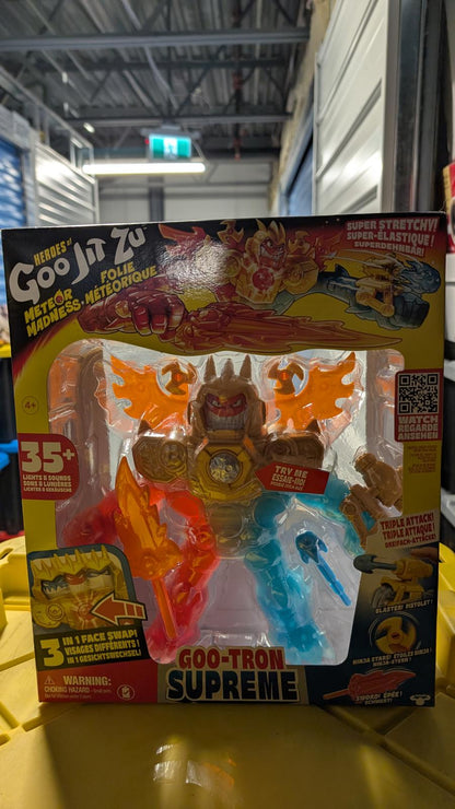 Heroes of Goo Jit Zu Meteor Madness Goo-Tron Supreme Action Figure New In Box