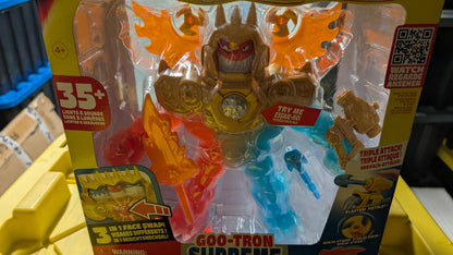 Heroes of Goo Jit Zu Meteor Madness Goo-Tron Supreme Action Figure New In Box