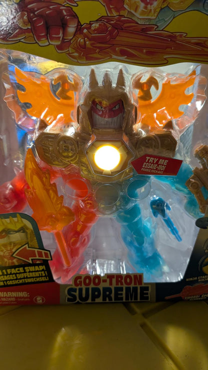 Heroes of Goo Jit Zu Meteor Madness Goo-Tron Supreme Action Figure New In Box