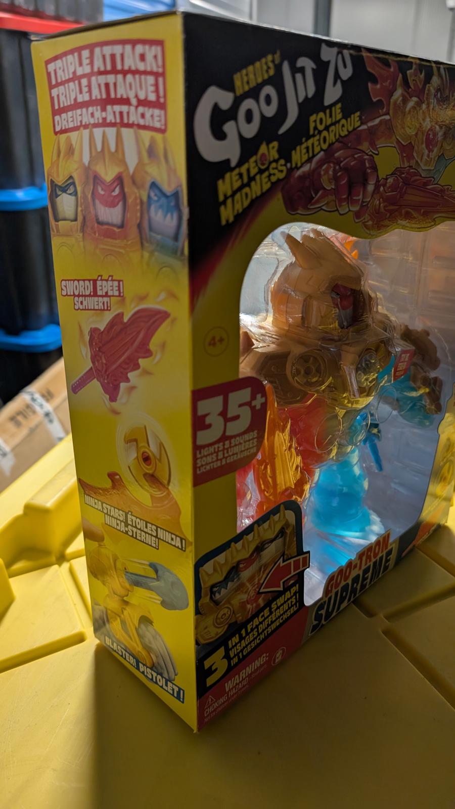 Heroes of Goo Jit Zu Meteor Madness Goo-Tron Supreme Action Figure New In Box