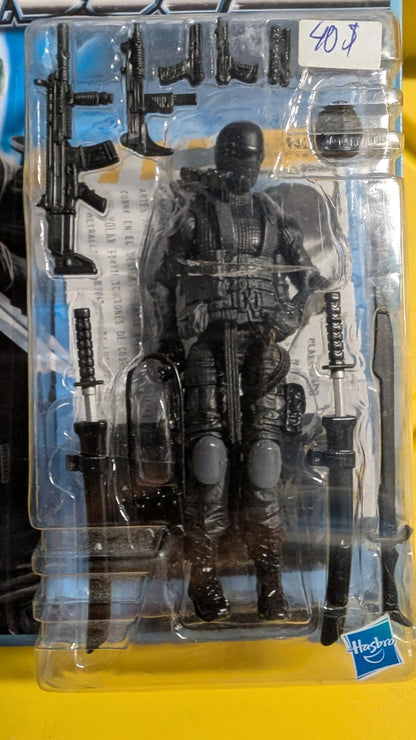 G.I.JOE PURSUIT of COBRA ( POC, 30th SNAKE EYES 2010 NINJA COMMANDO No. 1101