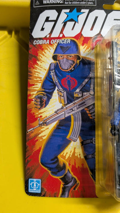 2021 Hasbro G.I. Joe Retro Cobra Officer 3.75inch Action Figure toy MOC Brandnew