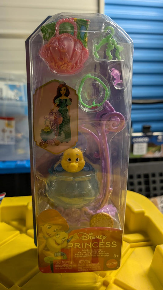 Disney Princess Ariel Bestie Carriage Pak Flounder Accessory New Sealed