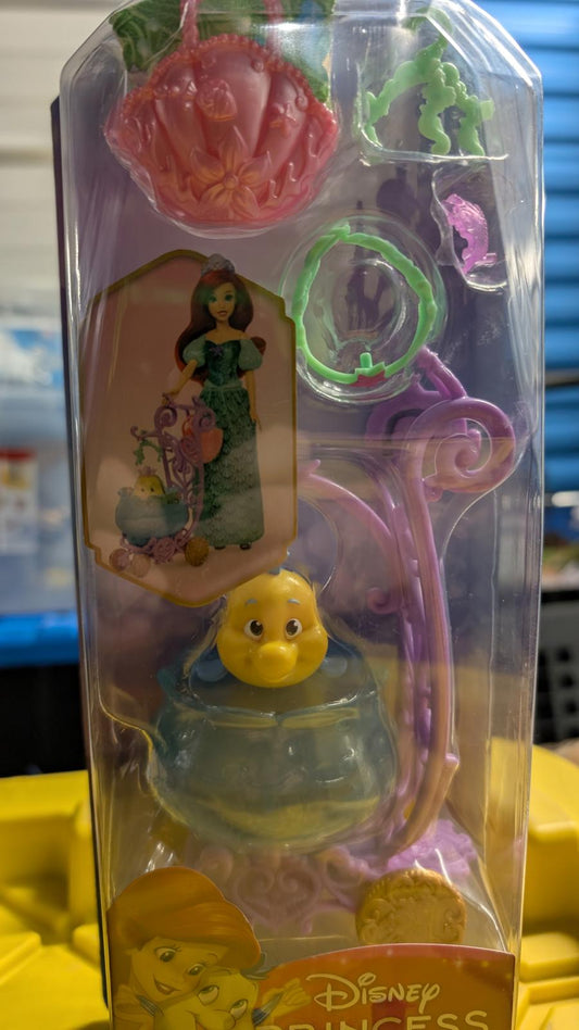 Disney Princess Ariel Bestie Carriage Pak Flounder Accessory New Sealed