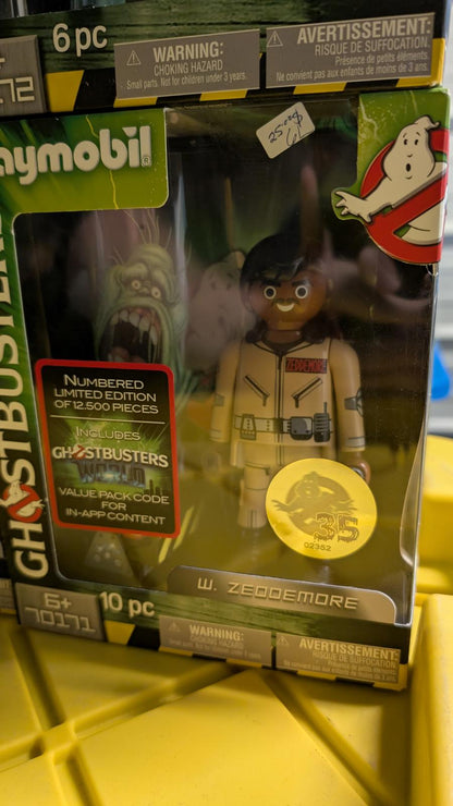 Playmobil Ghostbusters Limited Edition Lot 4 Figures Spengler Venkman Stantz NIB