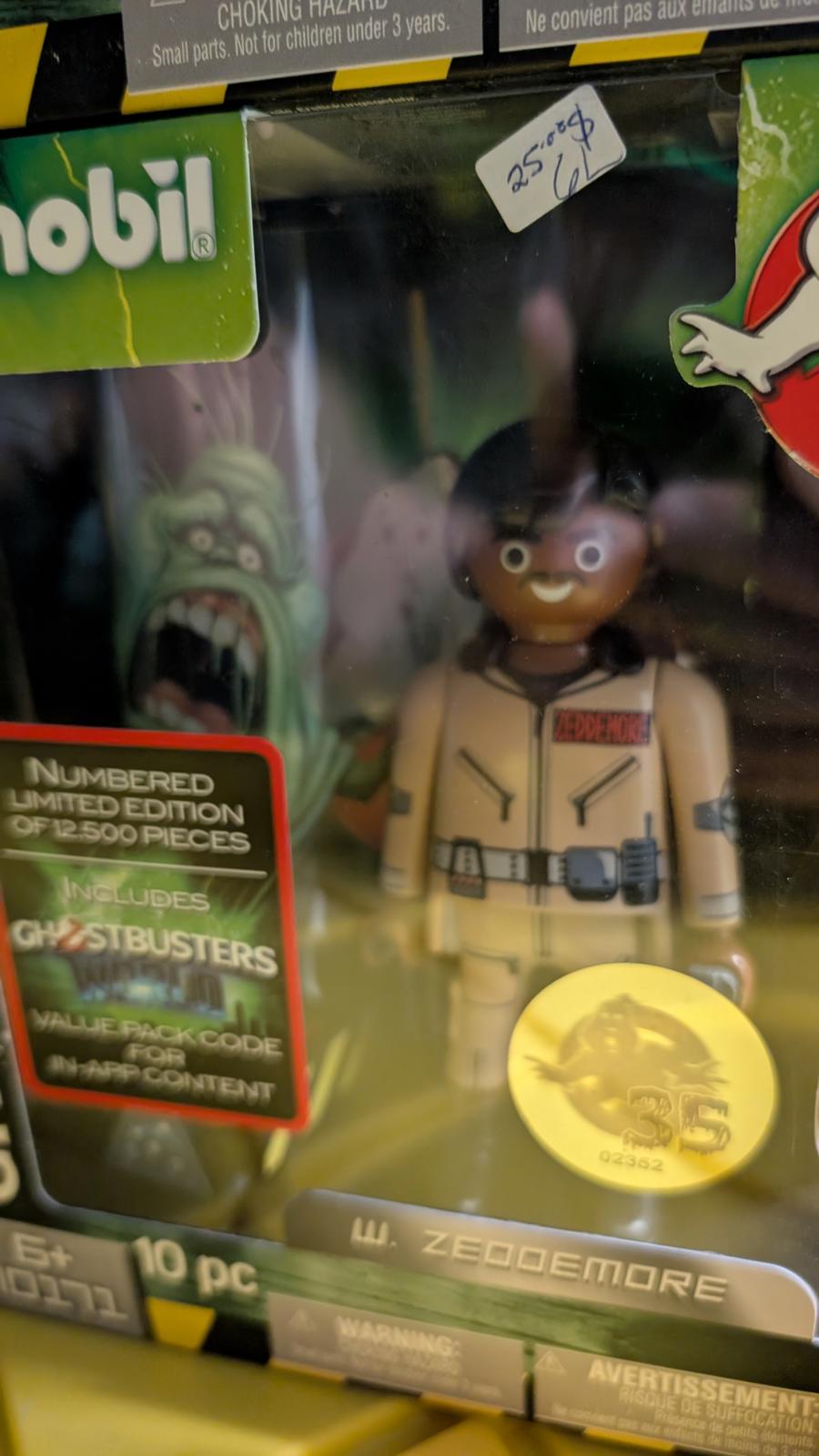 Playmobil Ghostbusters Limited Edition Lot 4 Figures Spengler Venkman Stantz NIB