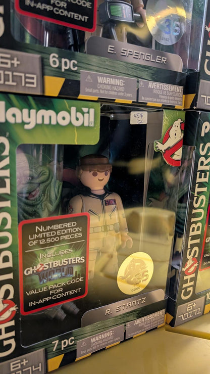 Playmobil Ghostbusters Limited Edition Lot 4 Figures Spengler Venkman Stantz NIB