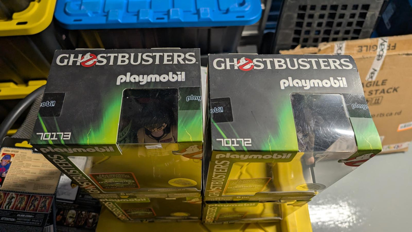 Playmobil Ghostbusters Limited Edition Lot 4 Figures Spengler Venkman Stantz NIB