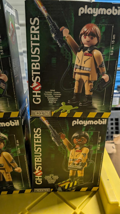 Playmobil Ghostbusters Limited Edition Lot 4 Figures Spengler Venkman Stantz NIB