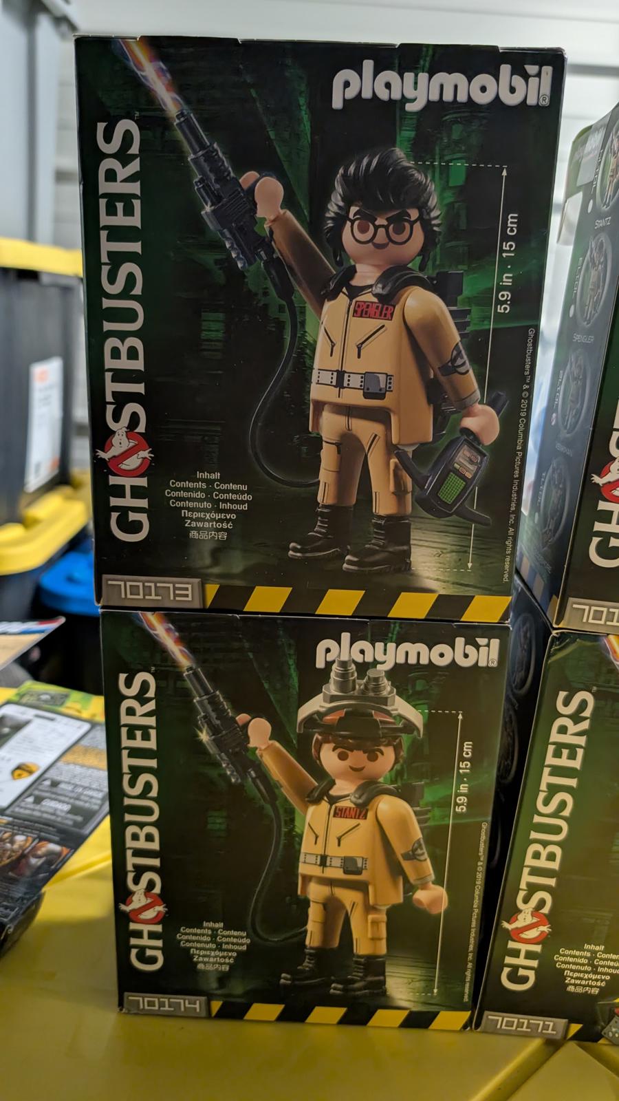 Playmobil Ghostbusters Limited Edition Lot 4 Figures Spengler Venkman Stantz NIB