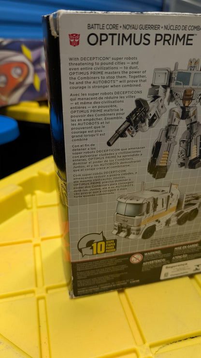 Transformers Combiner Wars Voyager Figure Battle Core Optimus Prime 2014 Hasbro