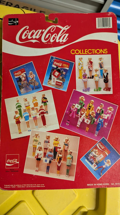 Coca-Cola 11½ Inch Pajama Party Doll Outfit by BBI Toys International Ltd 1986